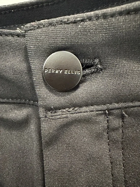 Perry Ellis Women's Black Dressy Joggers - Picture 4 of 12